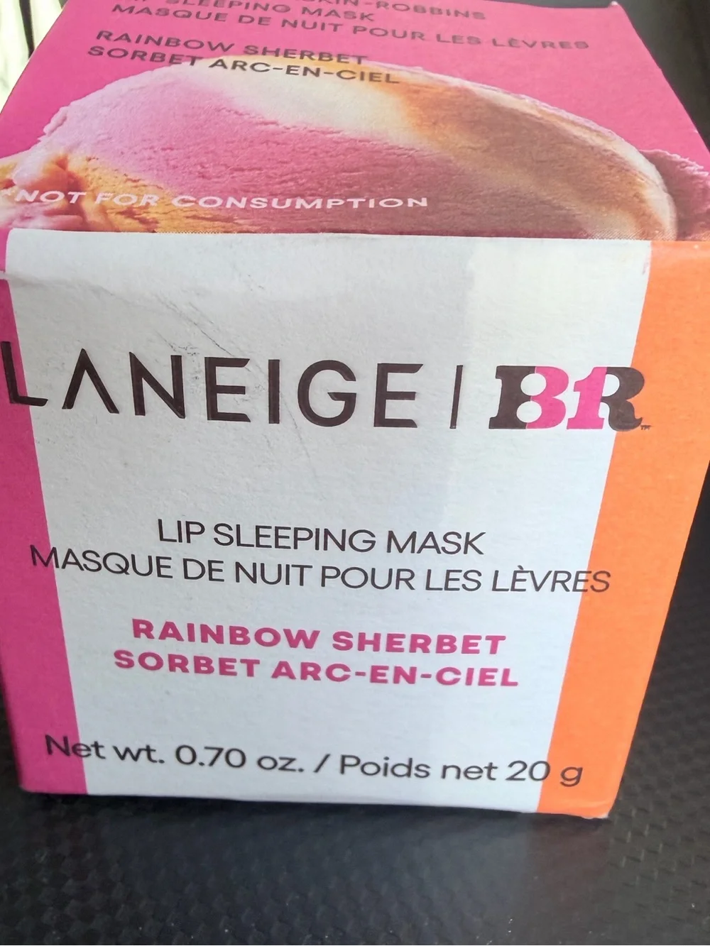 LANEIGE Limited Edition Rainbow Sherbet Lip Sleeping Mask